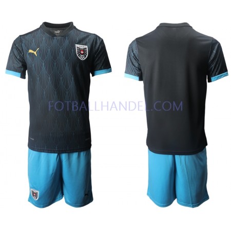 Barn Fotballdrakter Østerrike Borte Euro 2020 Kortermet